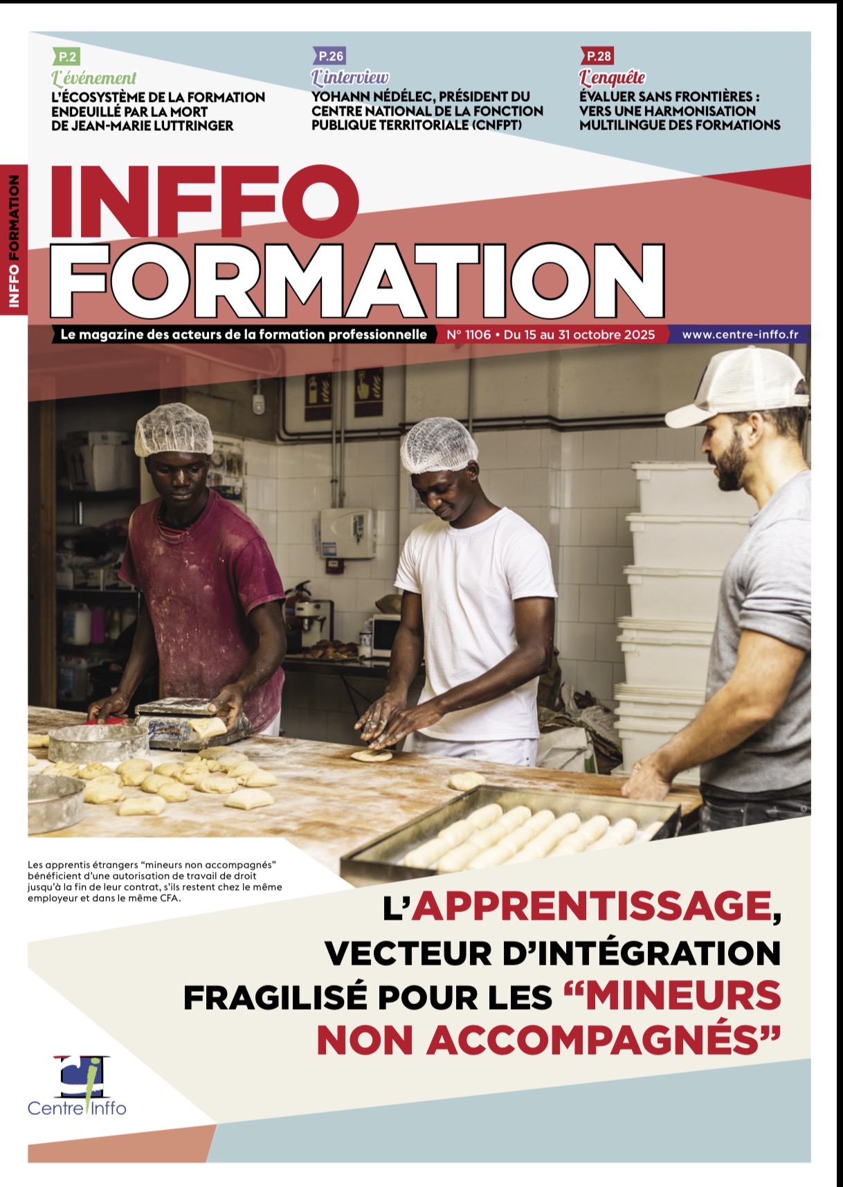 Lucie Dhorne dans Inffo Formation N°1106, Centre Inffo