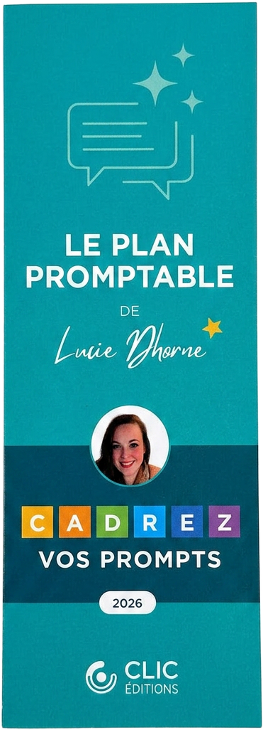Le Plan Promptable de Lucie Dhorne, marque-page