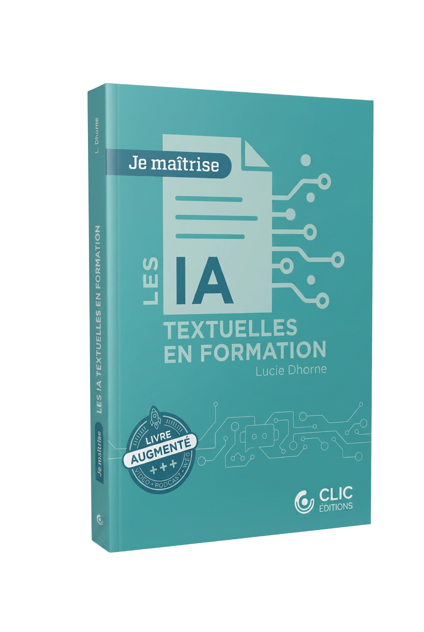 Couverture de Les IA textuelles en formation, par Lucie Dhorne